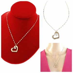 @4627 Złoty łańcuszek naszyjnik 44+5 stal chirurgiczna 316L Viki lady mama