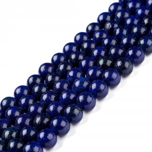 2356 Lapis lazuli kamień naturalny 10mm pasmo 38cm