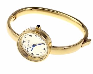 2100c Ekskluzywny damski złoty zegarek Kurren klasyk stal chirurgiczna