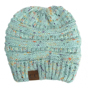 49 Ciepła i przyjemna miękka czapka robiona na drutach na zimę