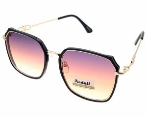 1232 Damskie okulary przeciwsłoneczne muchy ozdobne UV400