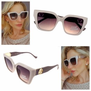 ok68 Damskie okulary przeciwsłoneczne muchy ozdobne UV400