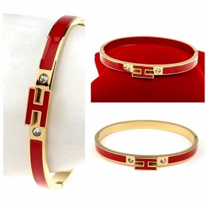 1530 Bransoletka złota 6cm stal chirurgiczna bangla 316L