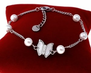 Браслет Кристаллы Знаменитости Хирургическая сталь