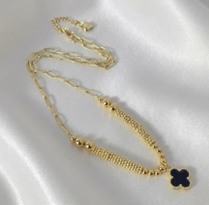 золотая цепочка знаменитости ожерелье из нержавеющей стали