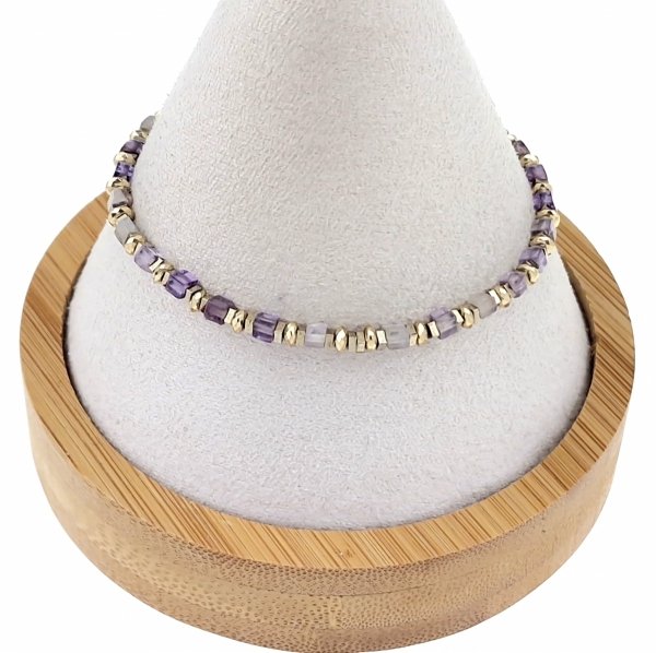 BRACELET GOLD CELEBRITY NEREZOVÁ OCEL