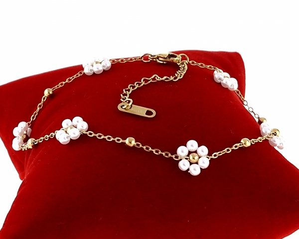BRACELET GOLD CELEBRITY NEREZOVÁ OCEL