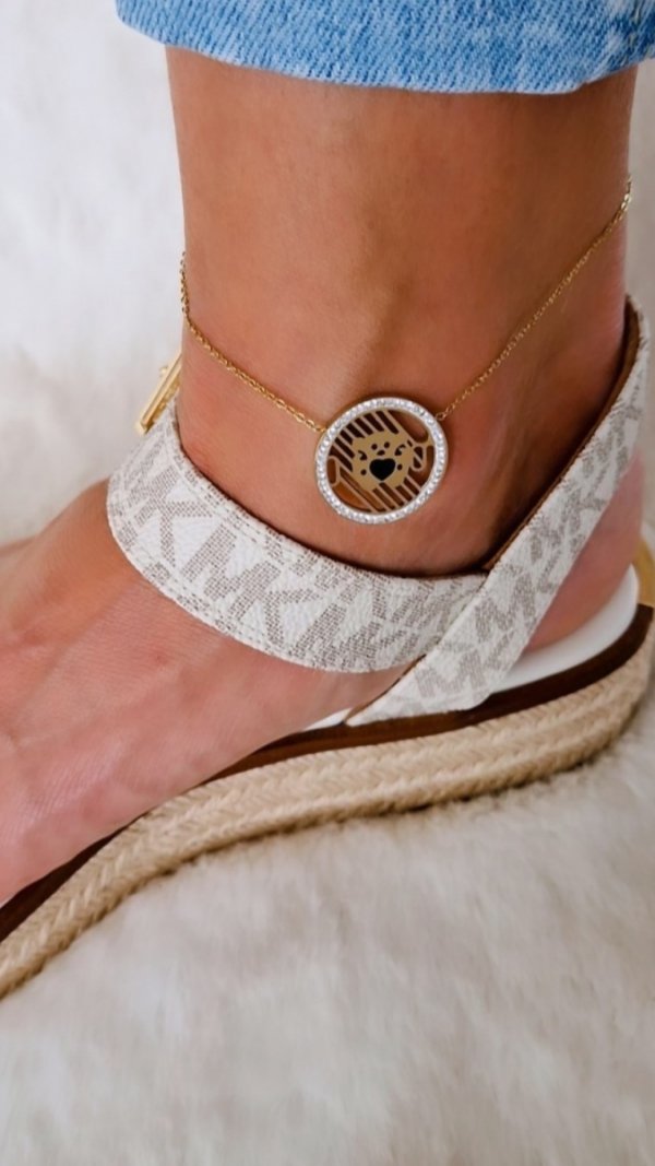 BRACELET GOLD CELEBRITY NEREZOVÁ OCEL