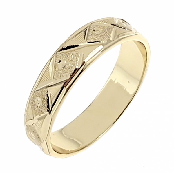 zlatý prsten 18,60 mm. zlacený záběr xuping