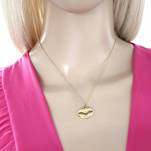 GOLDEN CHAIN CELEBRITY NÁHRDELNÍK NEREZ