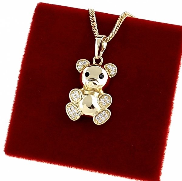 zlatý přívěsek 18k lesklý xuping