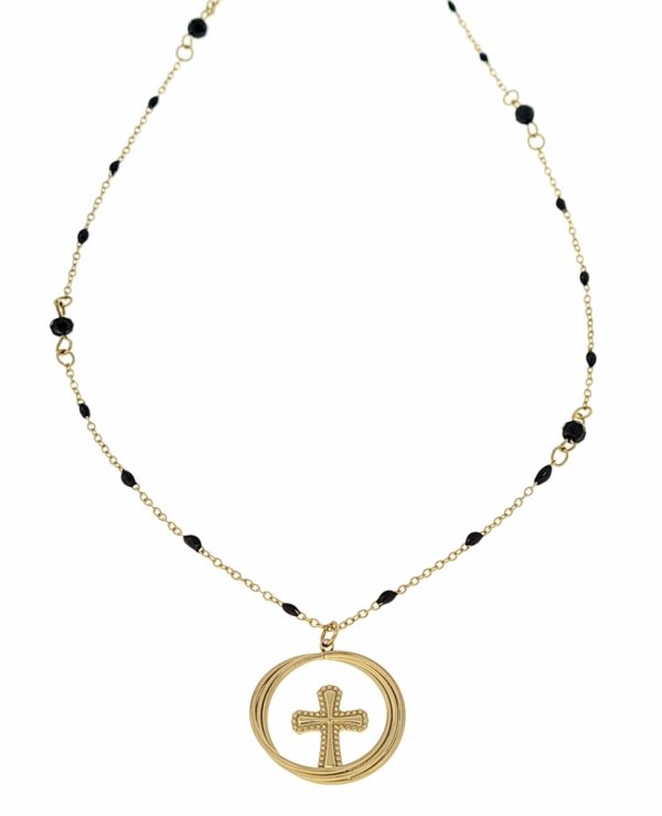 GOLDEN CHAIN CELEBRITY NÁHRDELNÍK NEREZ