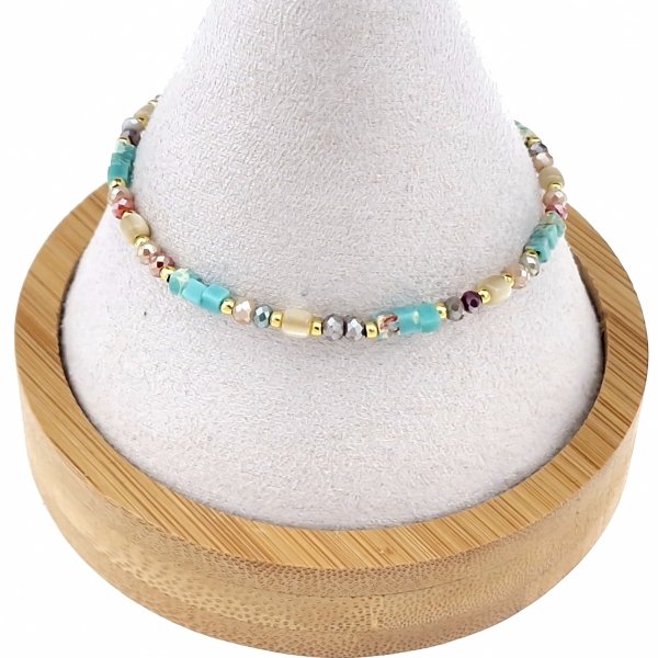 BRACELET GOLD CELEBRITY NEREZOVÁ OCEL