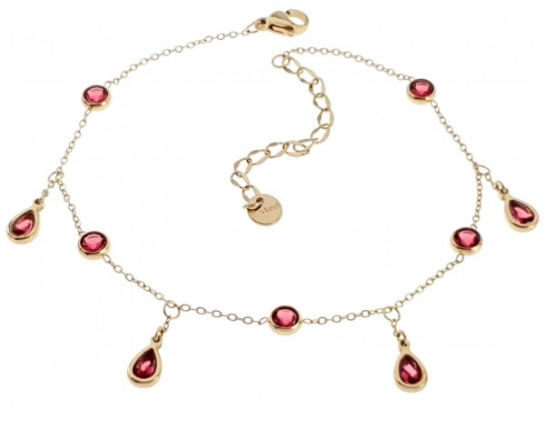 BRACELET GOLD CELEBRITY NEREZOVÁ OCEL