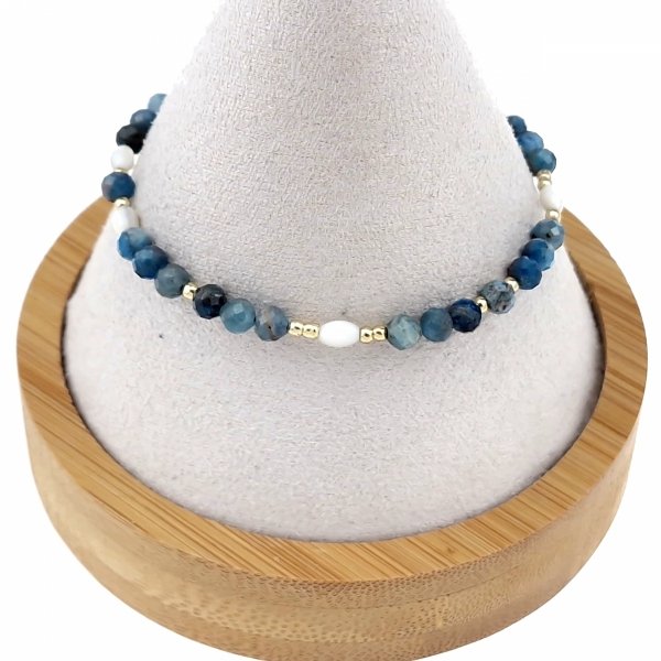 BRACELET GOLD CELEBRITY NEREZOVÁ OCEL