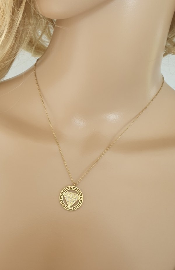 GOLDEN CHAIN CELEBRITY NÁHRDELNÍK NEREZ