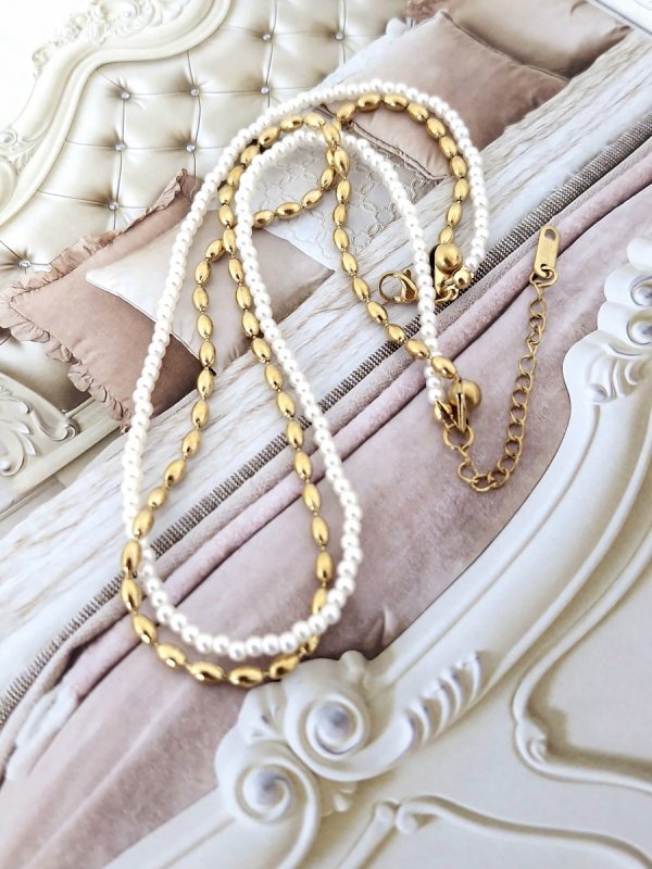 GOLDEN CHAIN CELEBRITY NÁHRDELNÍK NEREZ
