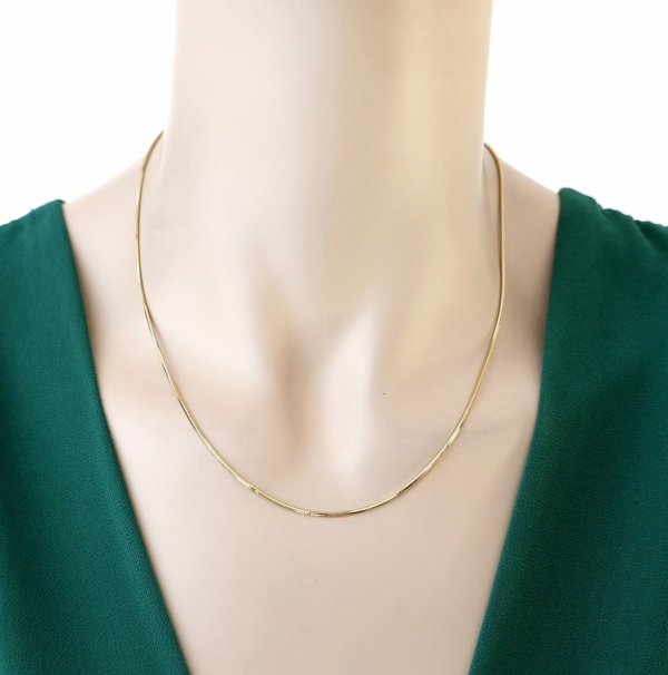 Goldkette Edelstahl