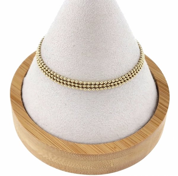ARMBAND GOLD CELEBRITY EDELSTAHL