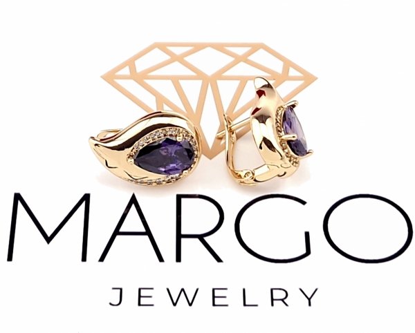 exklusive swarovski vergoldete ohrringe