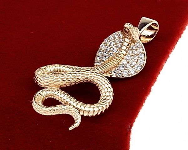 Goldanhänger 18 Karat glänzendes Xuping