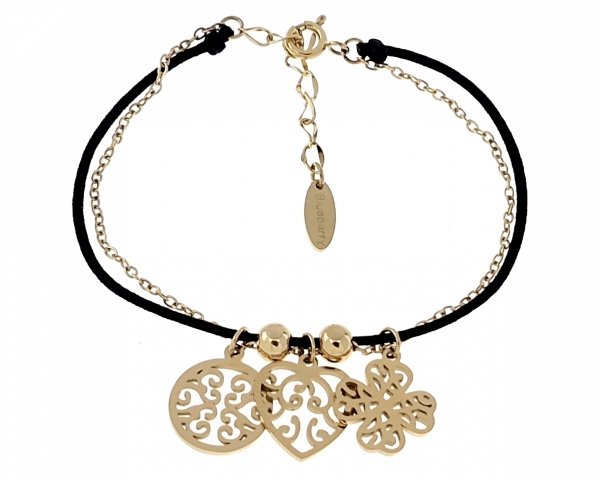 ARMBAND GOLD CELEBRITY EDELSTAHL