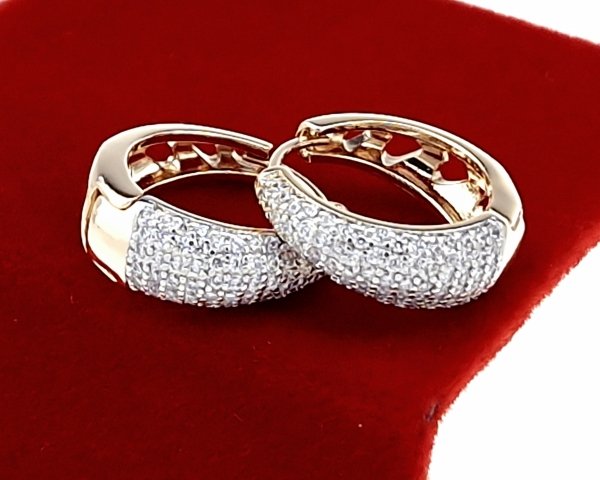 exklusive swarovski vergoldete ohrringe