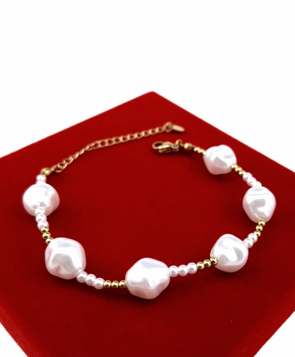 ARMBAND GOLD CELEBRITY EDELSTAHL