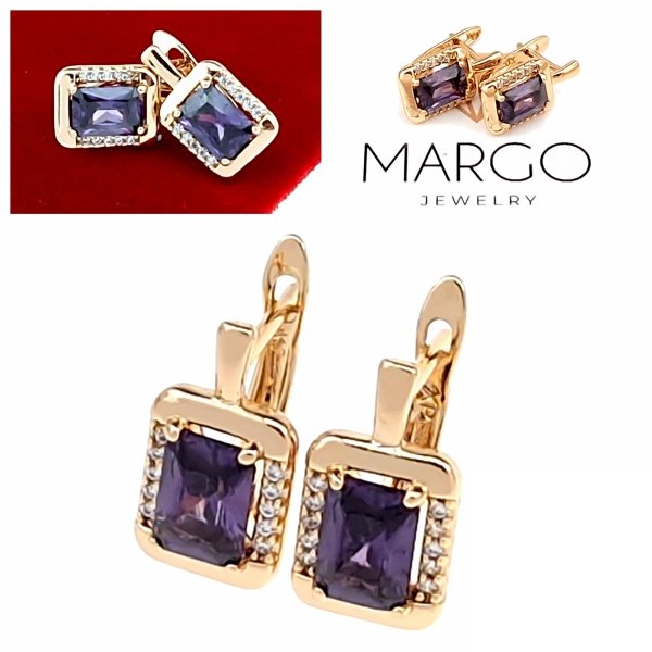 exklusive swarovski vergoldete ohrringe