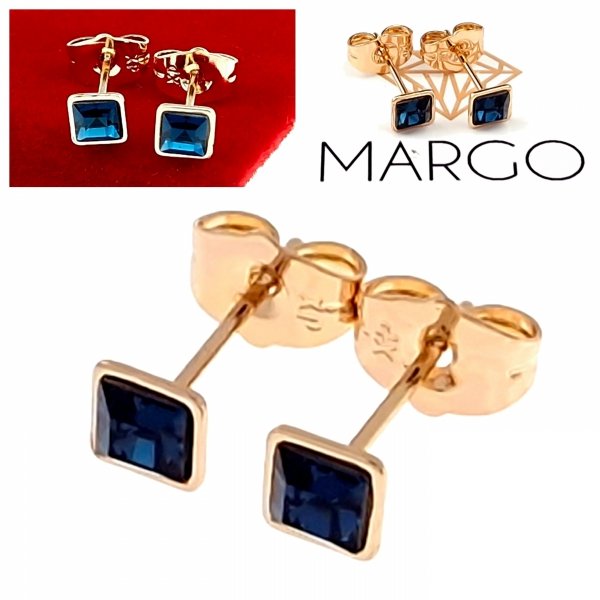 exklusive swarovski vergoldete ohrringe
