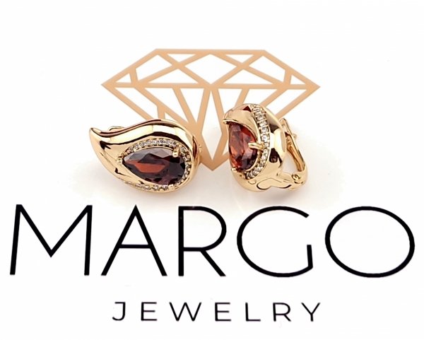 exklusive swarovski vergoldete ohrringe