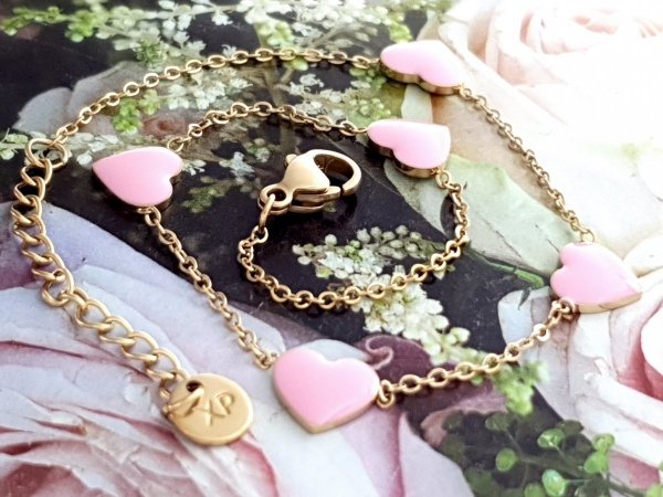 ARMBAND GOLD CELEBRITY EDELSTAHL