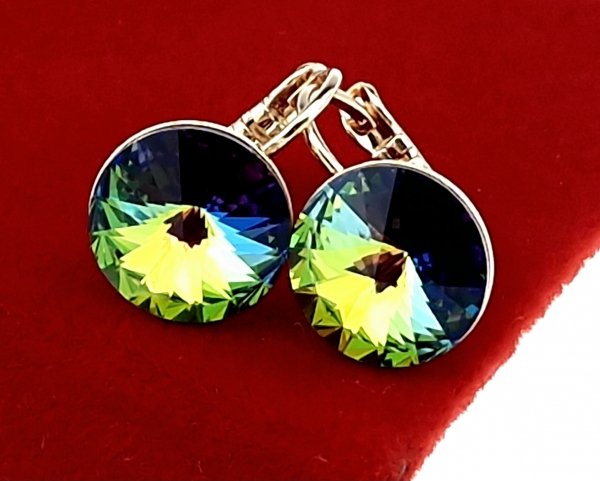exklusive swarovski vergoldete ohrringe