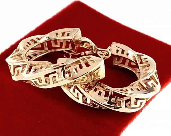 exklusive swarovski vergoldete ohrringe
