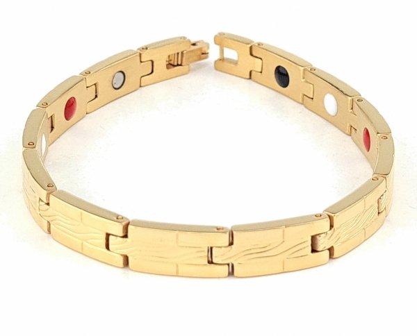 ARMBAND GOLD CELEBRITY EDELSTAHL