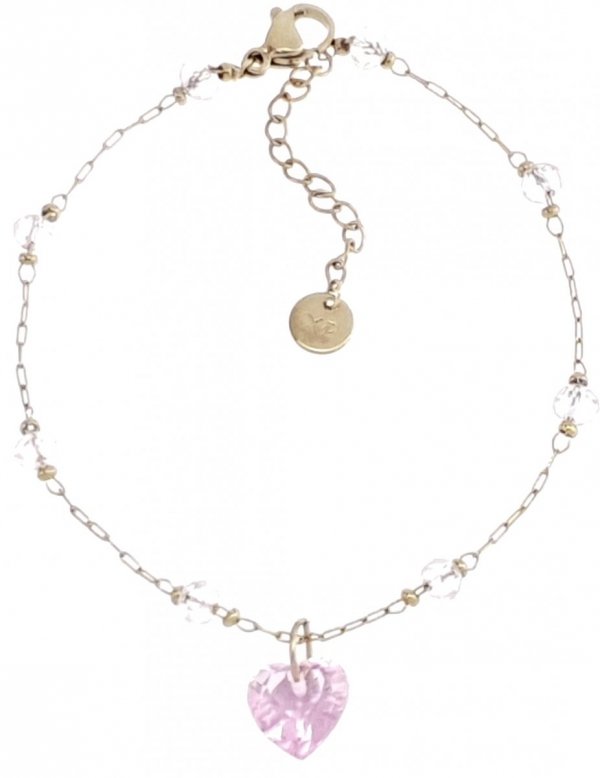ARMBAND GOLD CELEBRITY EDELSTAHL