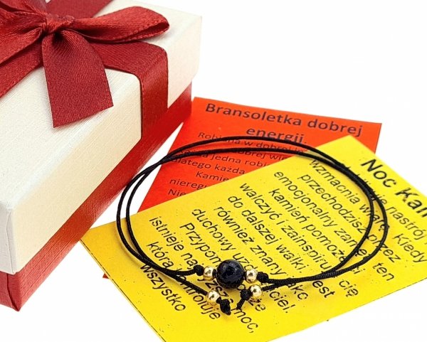 GOLDENES ARMBAND MIT EDELSTAHL