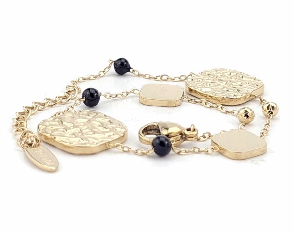 ARMBAND GOLD CELEBRITY EDELSTAHL