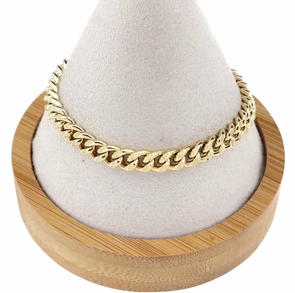 Armband aus 18 Karat vergoldetem Gold