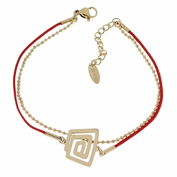 ARMBAND GOLD CELEBRITY EDELSTAHL