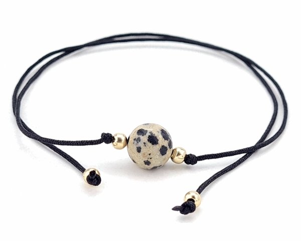 GOLDENES ARMBAND MIT EDELSTAHL