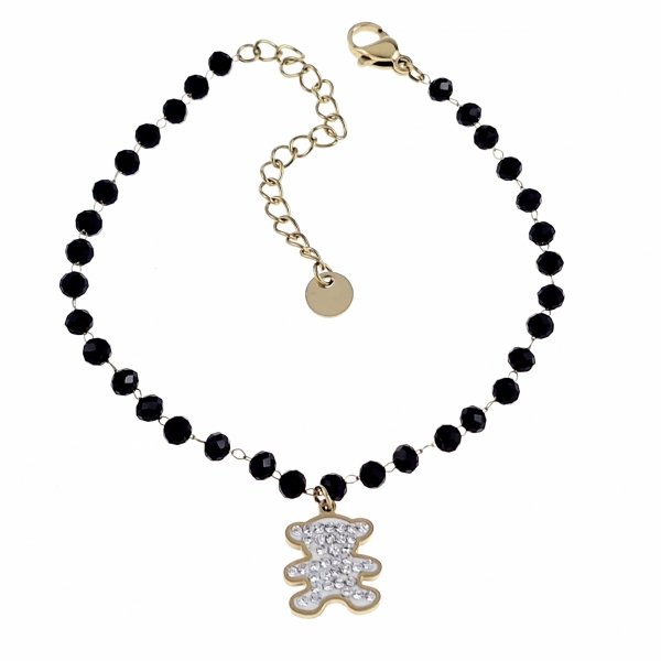 ARMBAND GOLD CELEBRITY EDELSTAHL