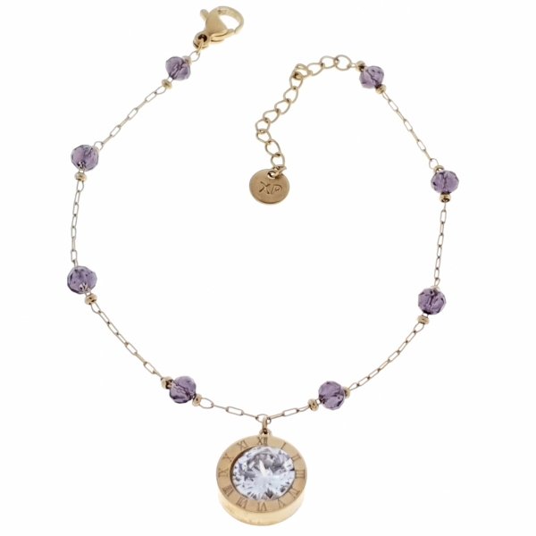 ARMBAND GOLD CELEBRITY EDELSTAHL
