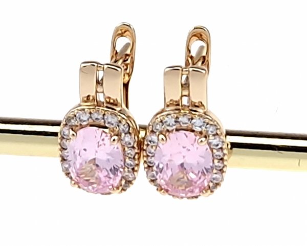 exklusive swarovski vergoldete ohrringe