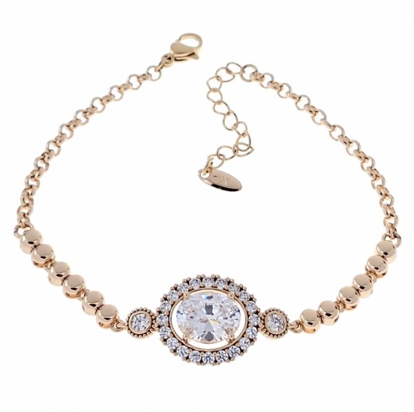 Armband aus 18 Karat vergoldetem Gold