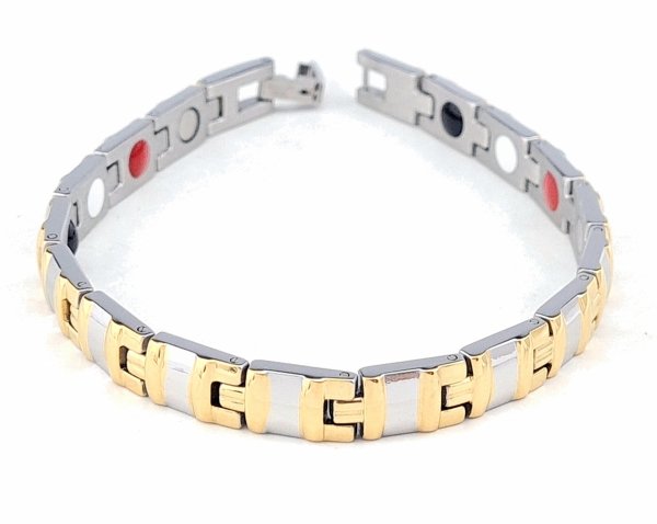 ARMBAND GOLD CELEBRITY EDELSTAHL