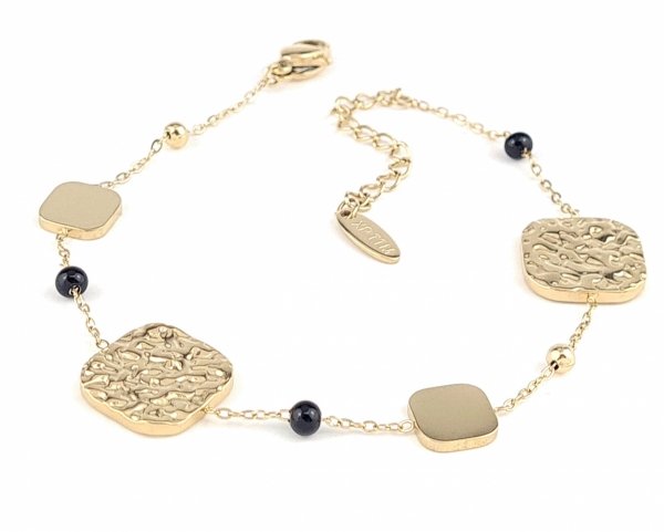 ARMBAND GOLD CELEBRITY EDELSTAHL