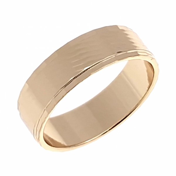 Goldring 18,60 mm. vergoldete Verlobung Xuping
