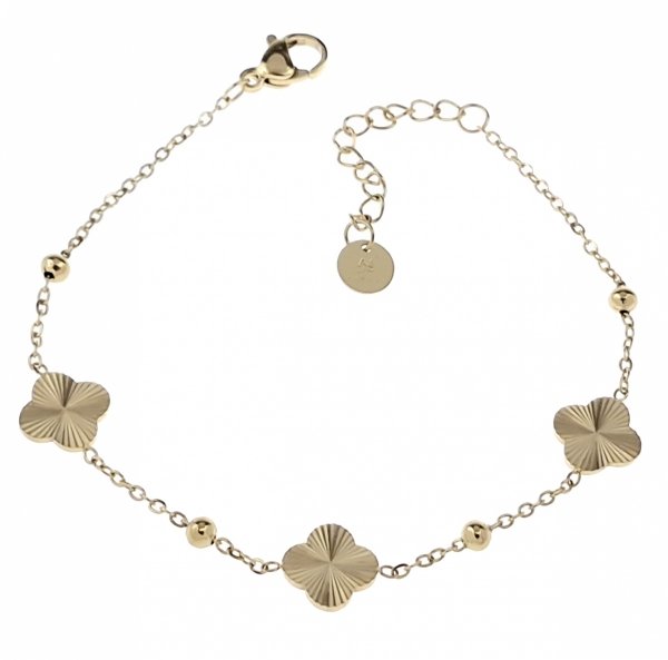 ARMBAND GOLD CELEBRITY EDELSTAHL