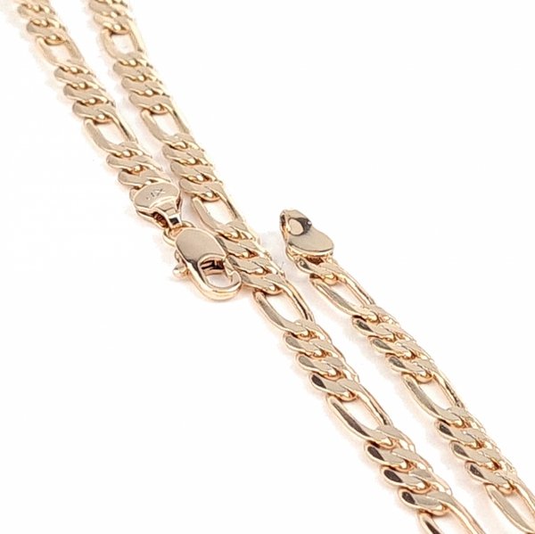 Gold vergoldete Kette 18 Karat Xuping